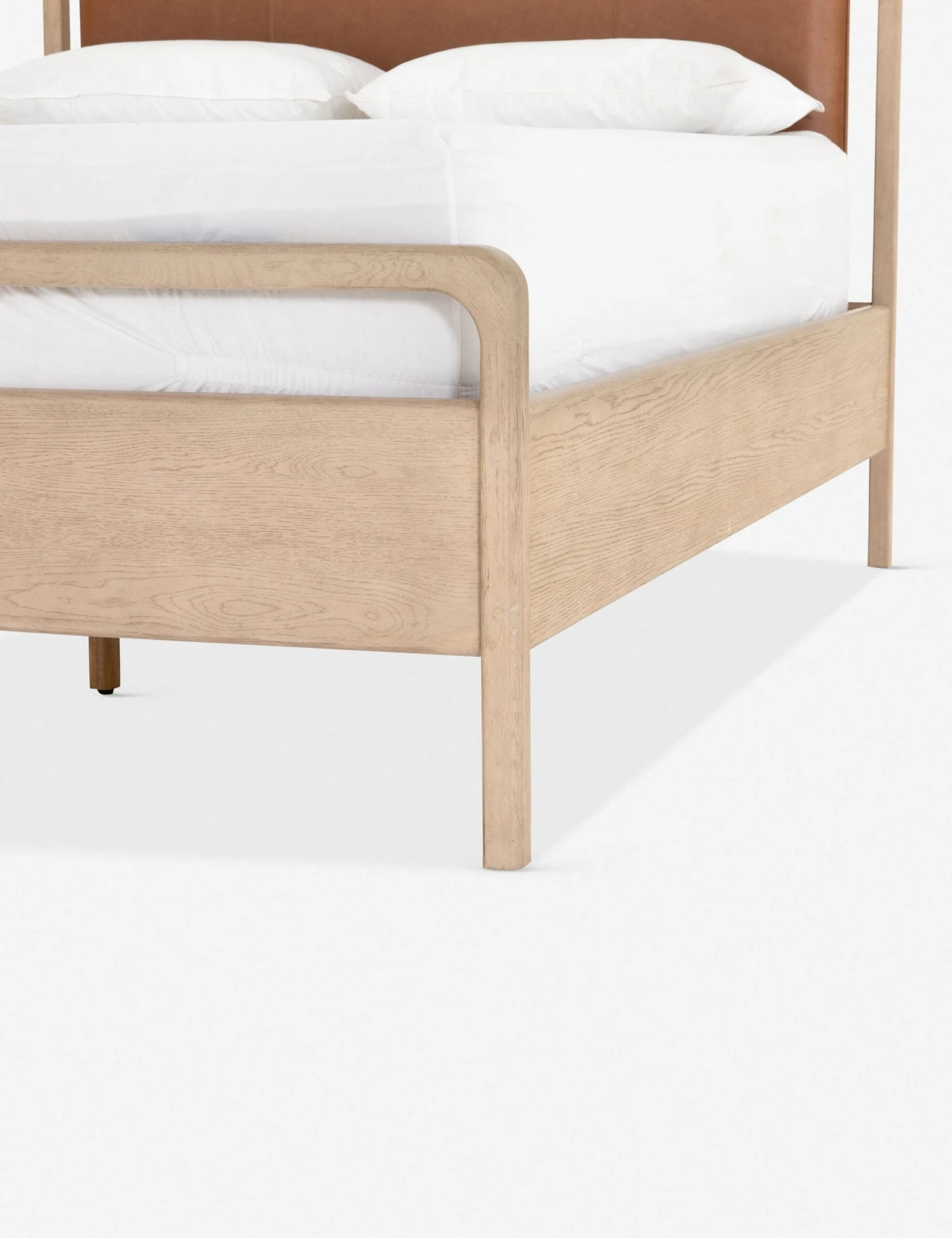 Tierney Leather Bed - Image 5