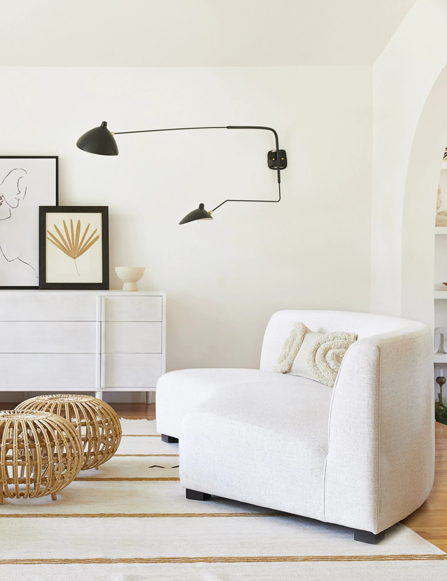 Saban Curved Sofa - Image 2