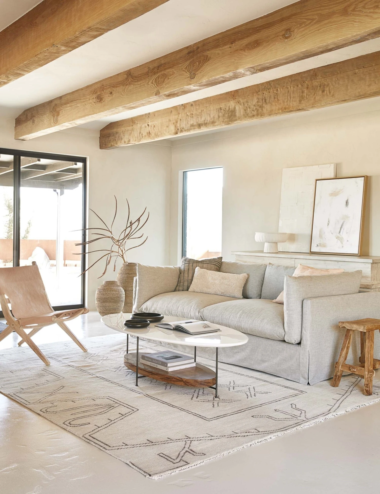 Arlen Slipcover Sofa - Image 3