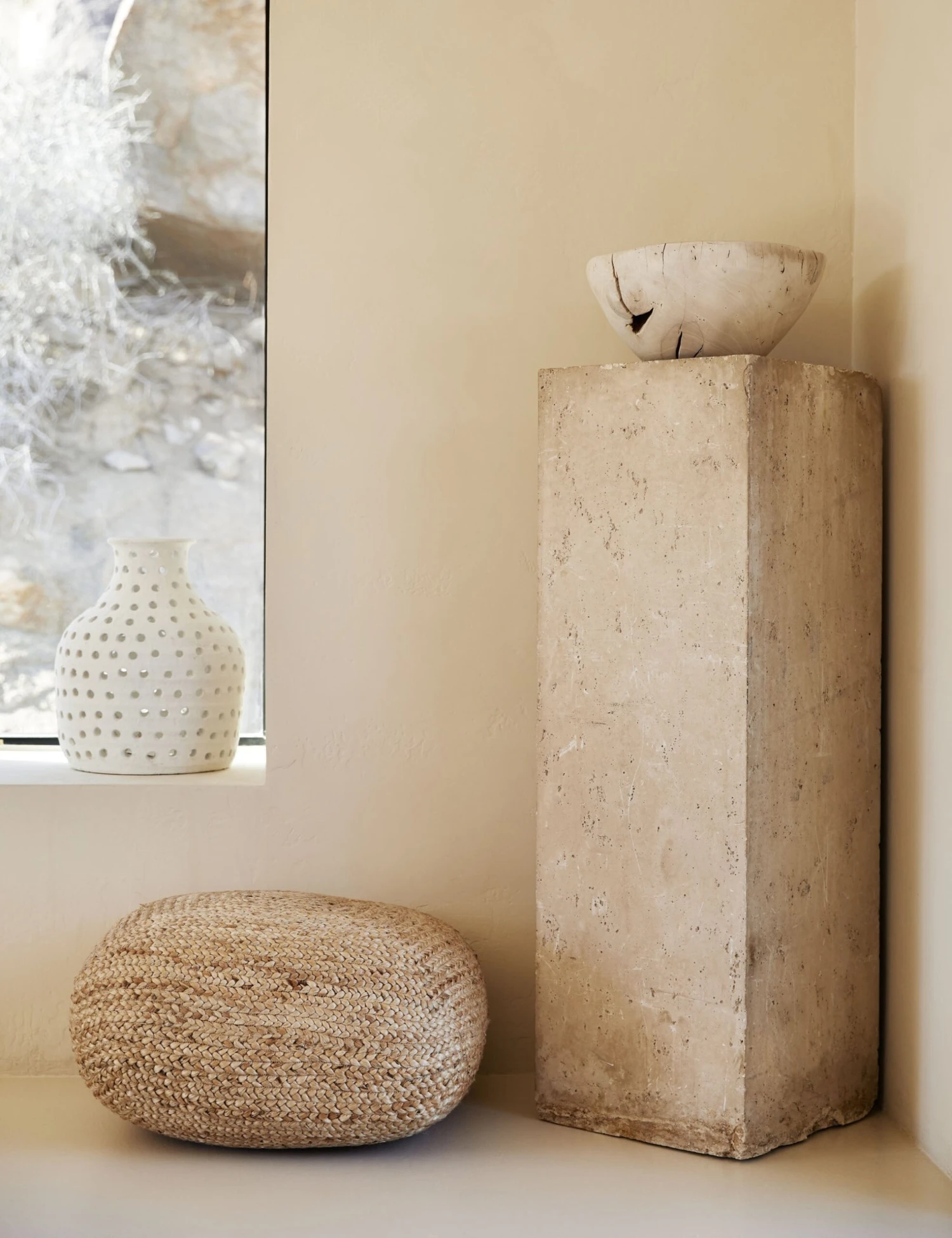 Palma Jute Floor Pillow - Image 2