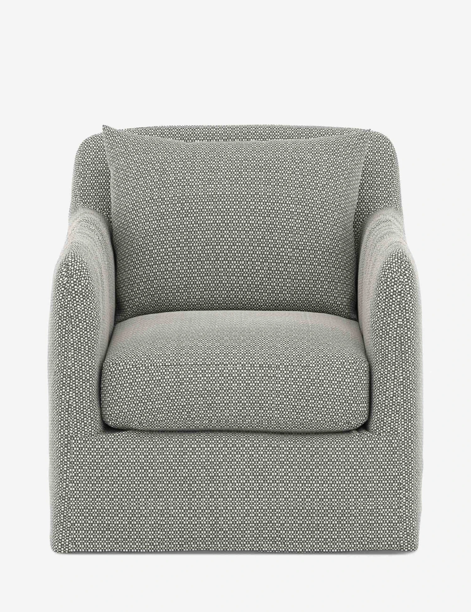 Orlena Outdoor Swivel Chair