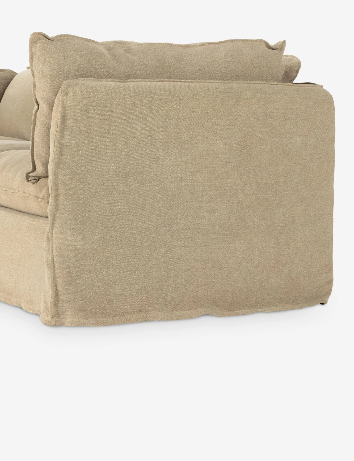 Costello Slipcover Corner Sectional Sofa - Image 5
