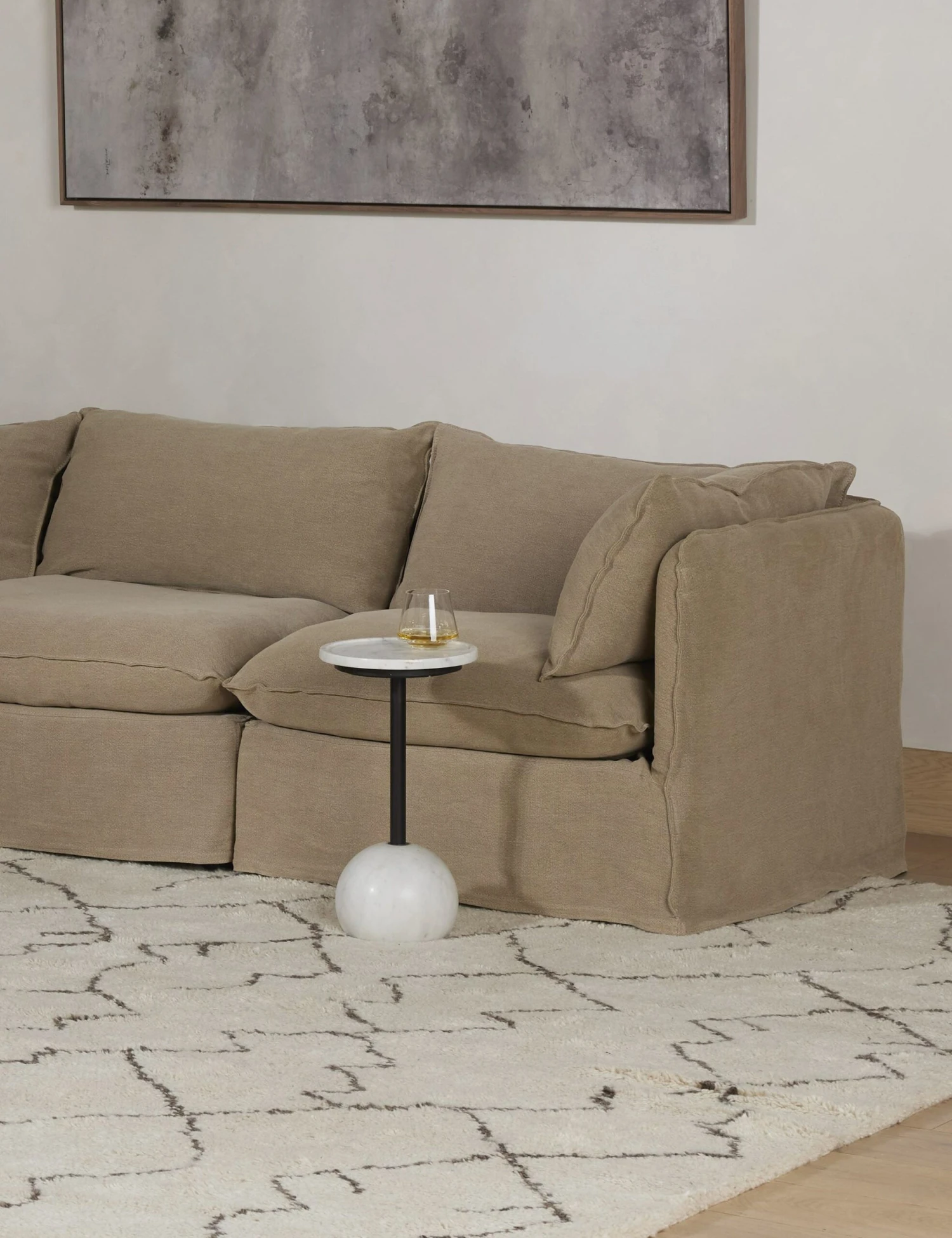 Costello Slipcover Corner Sectional Sofa - Image 2