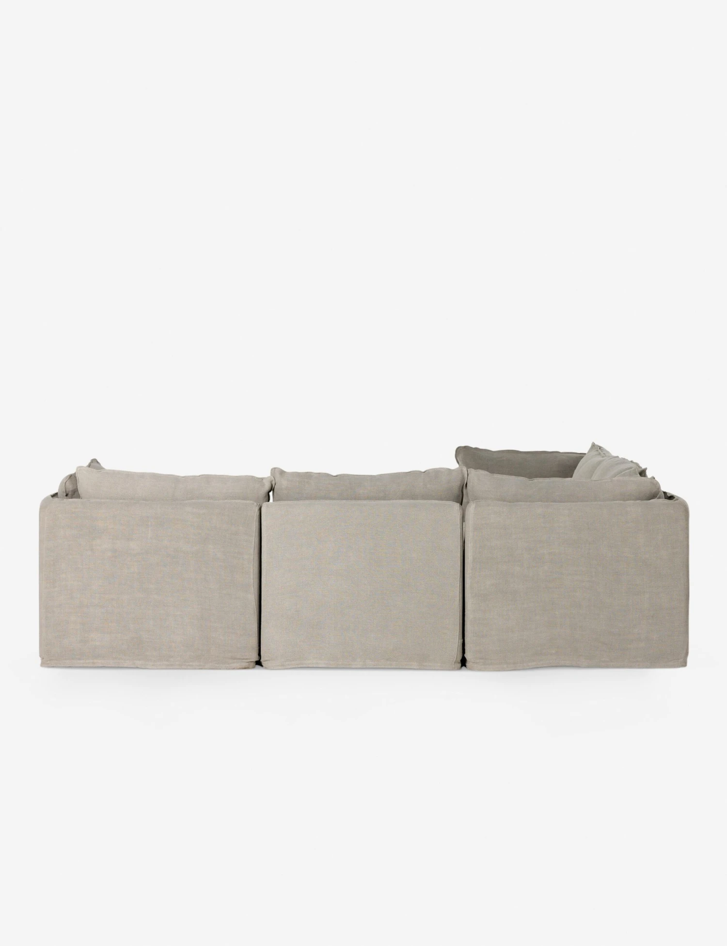 Costello Slipcover Corner Sectional Sofa - Image 10