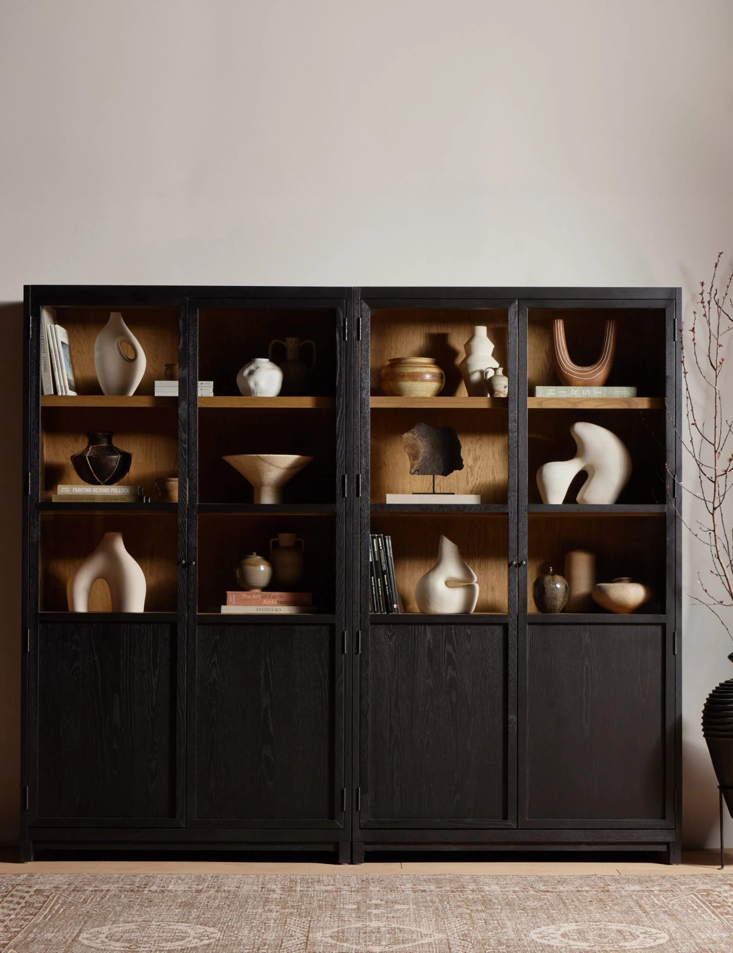 Carly Double Curio Cabinet - Image 2