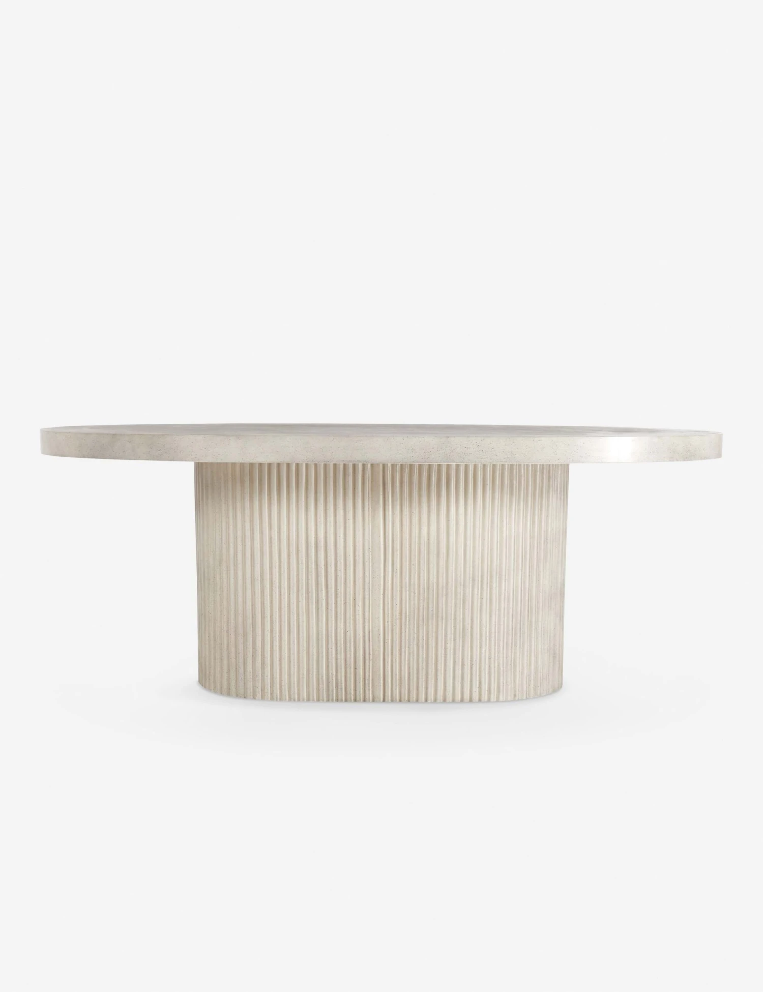 Lelia Indoor / Outdoor Oval Dining Table - Image 3