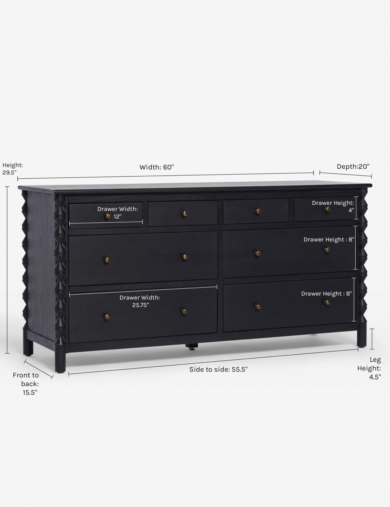 Topia 8-Drawer Dresser By Ginny Macdonald - Image 8