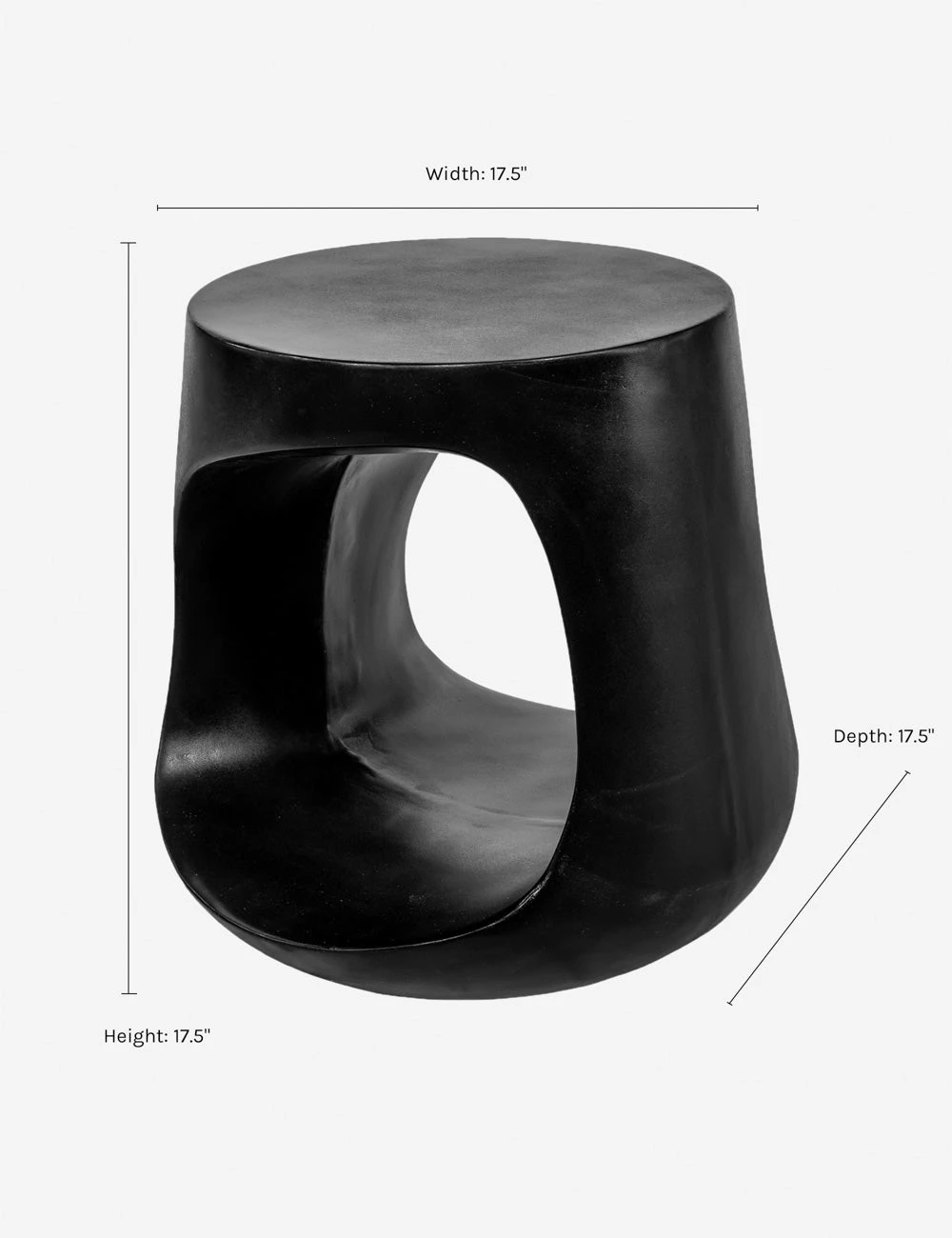 Aiko Indoor / Outdoor Stool - Image 5