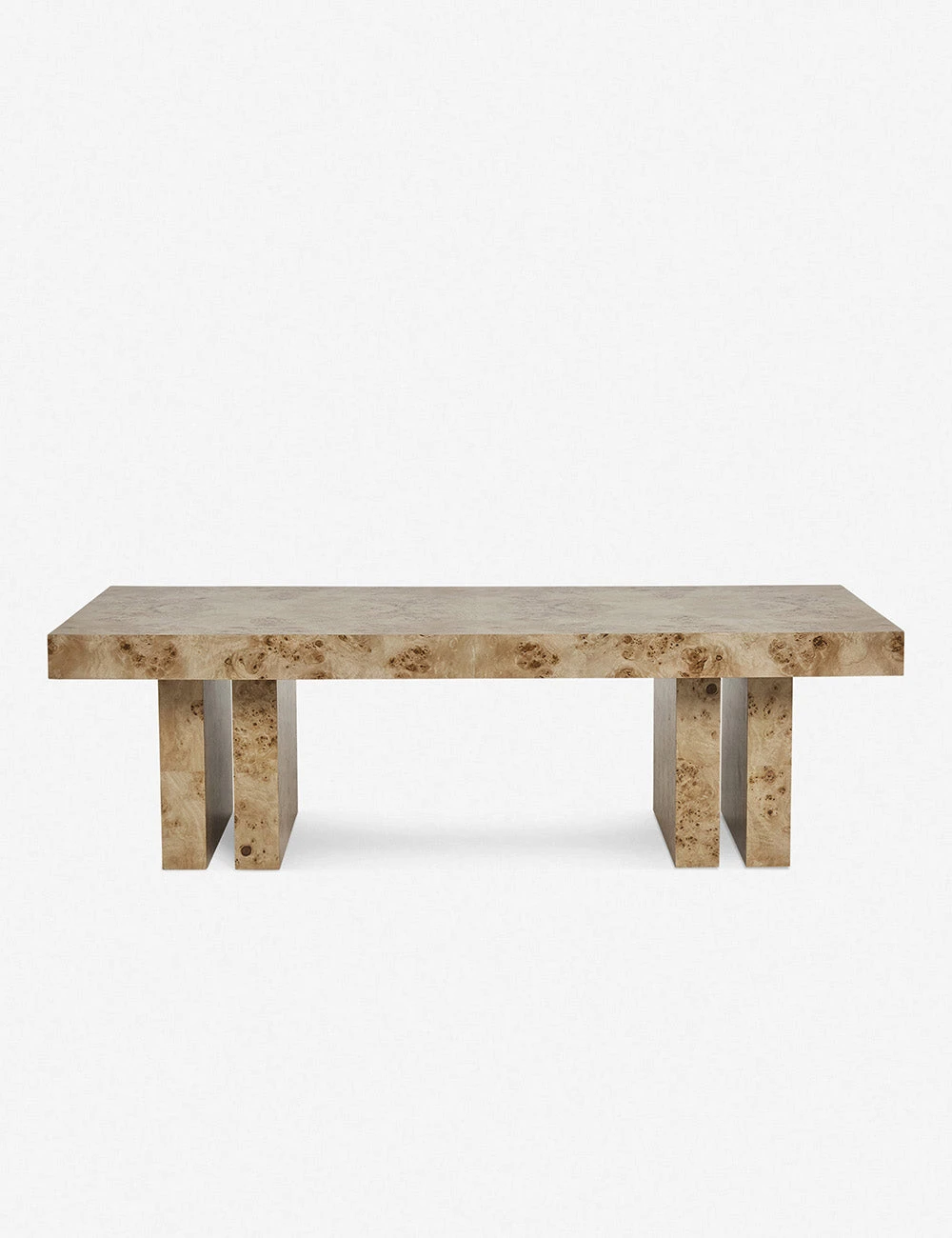Brisa Burl Wood Coffee Table - Image 5