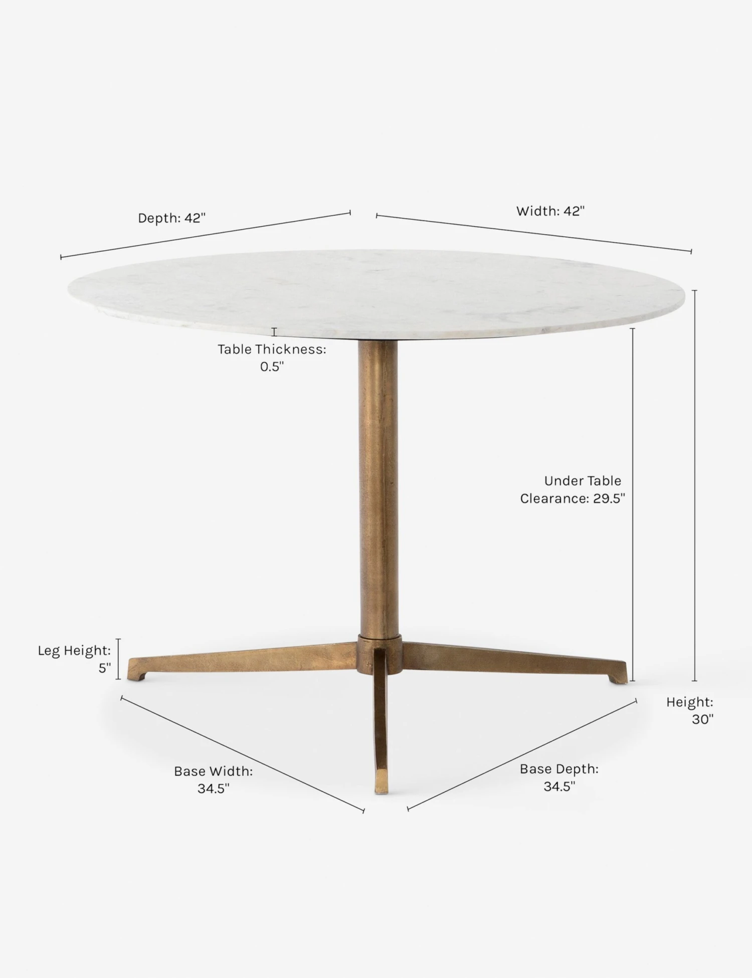 Celie Bistro Table - Image 6