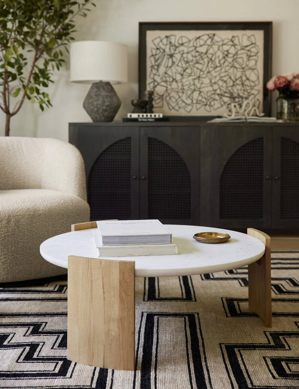 Whilem Round Coffee Table - Image 2