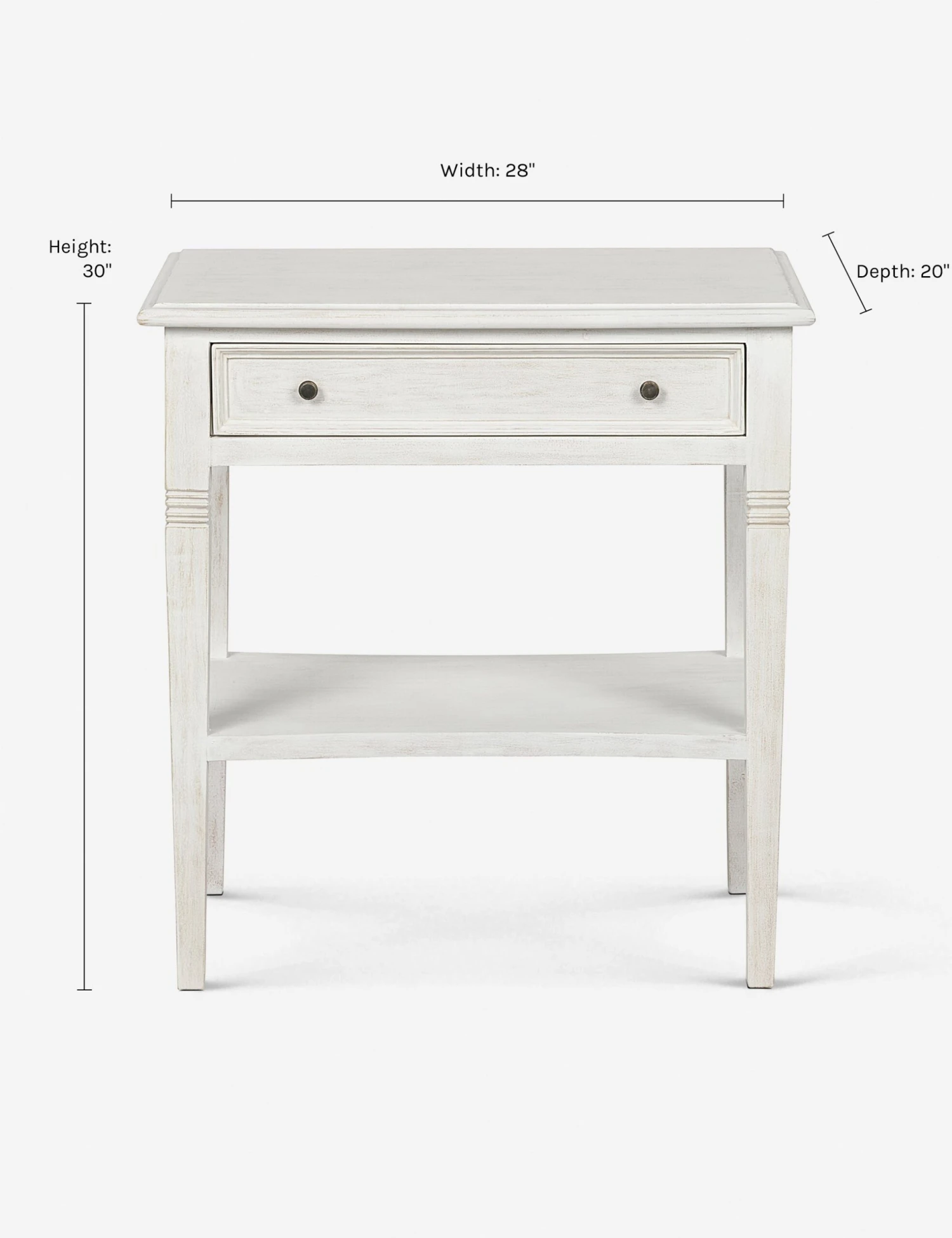 Luna 1 Drawer Nightstand - Image 6