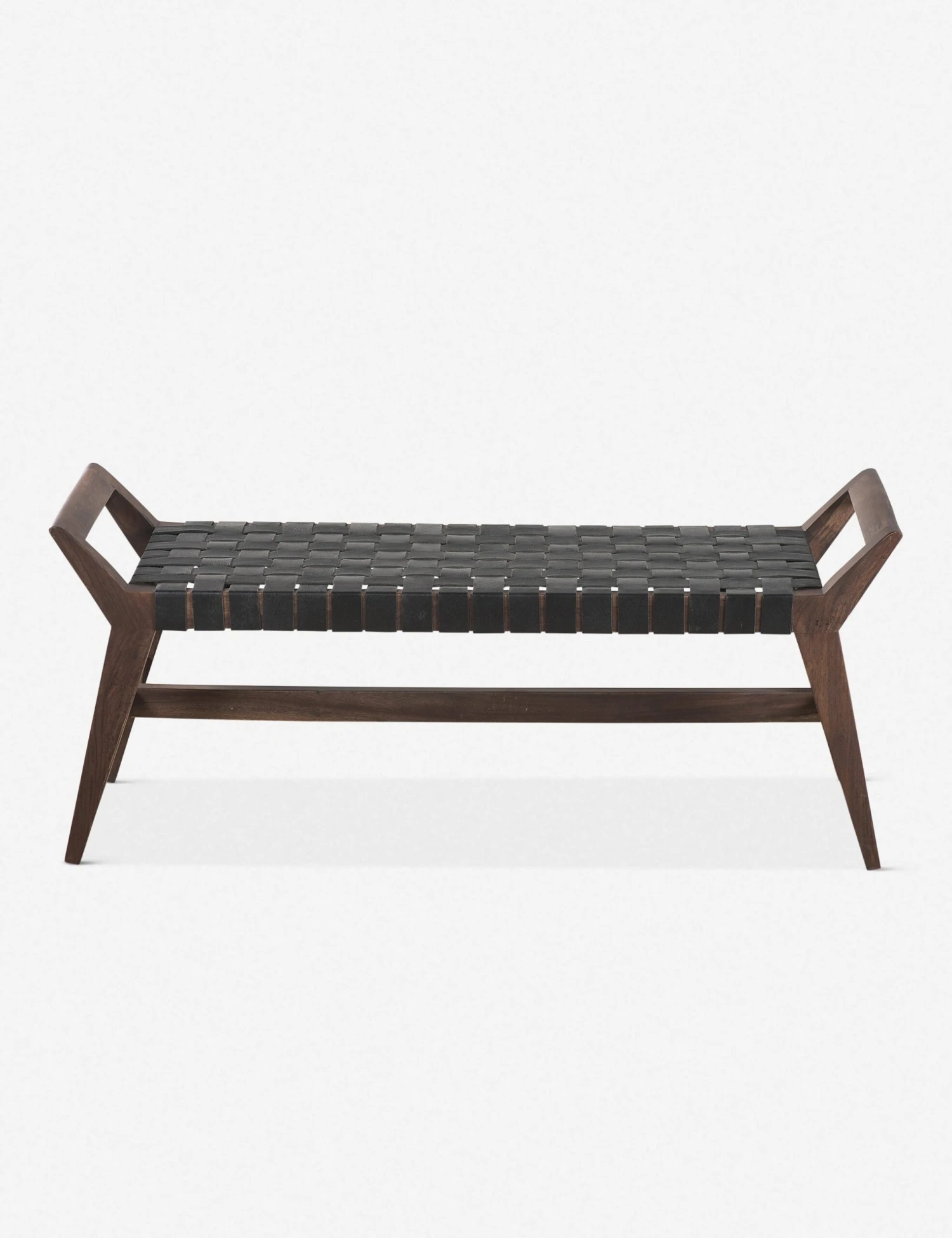 Glendora Leather Bench
