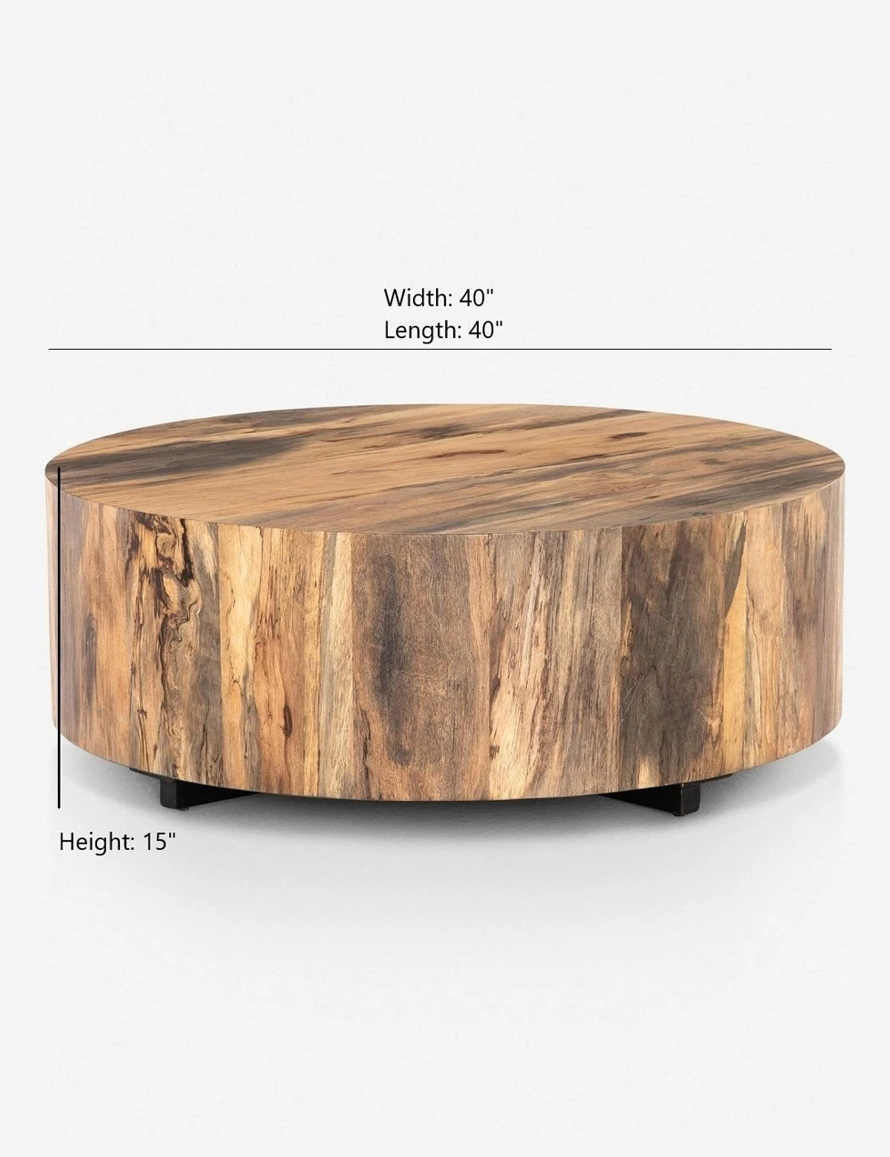 Boni Round Coffee Table - Image 6