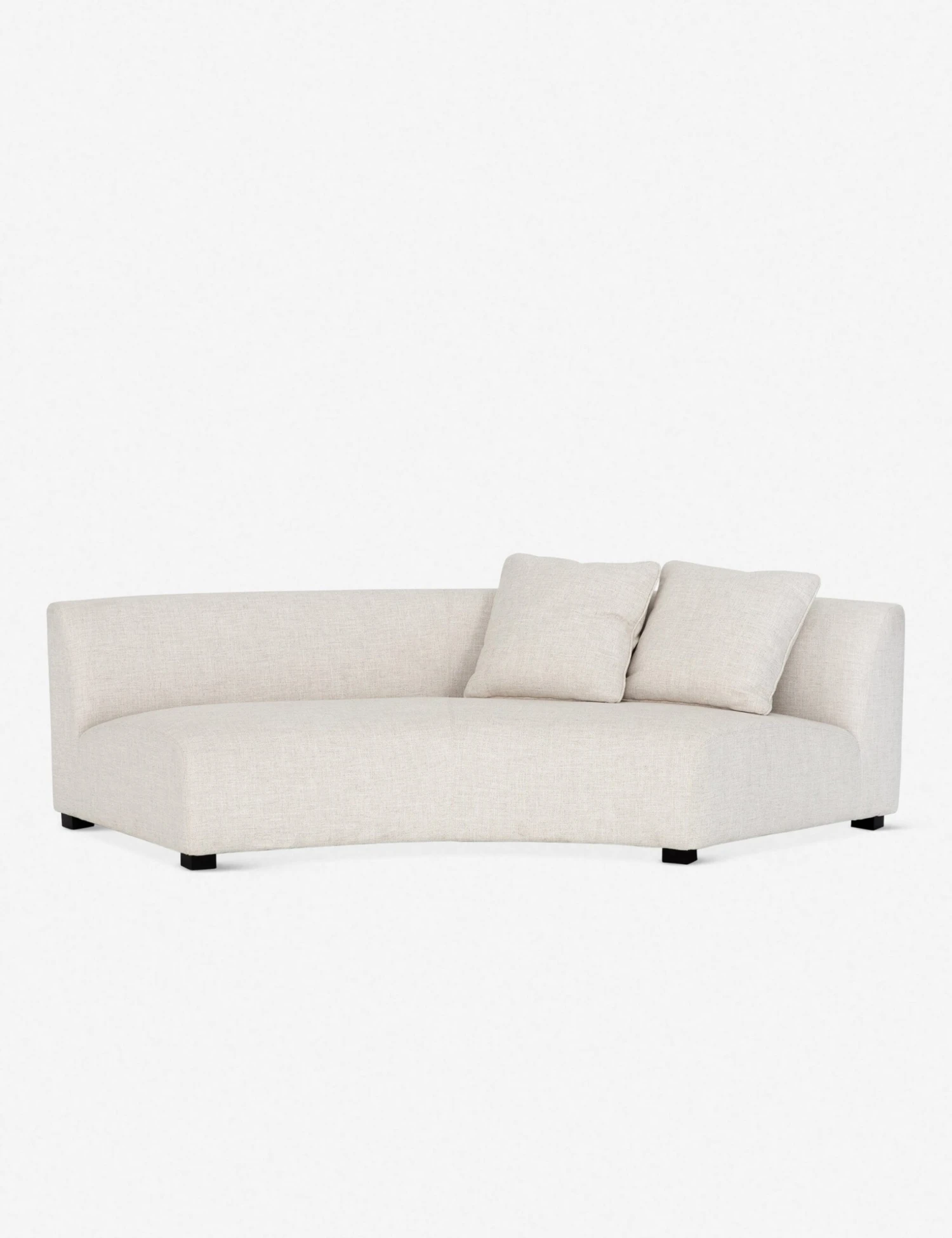 Saban Curved Sofa - Image 8
