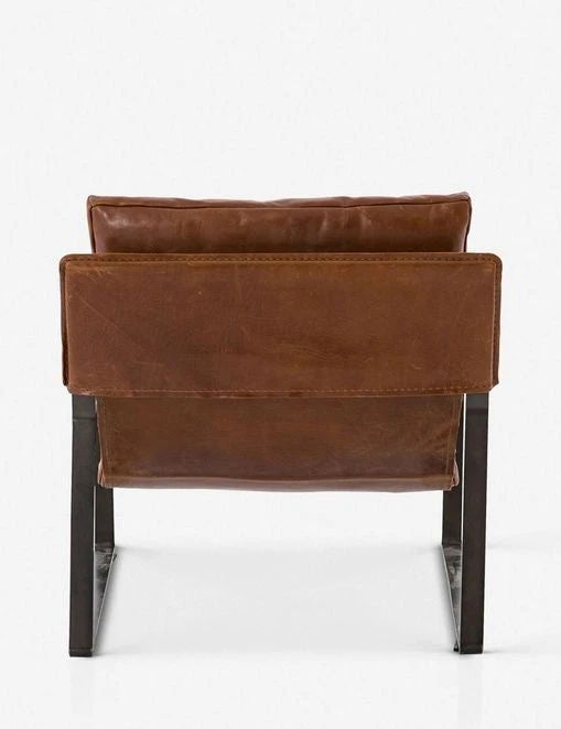 Marlyne Leather Accent Chair - Image 5