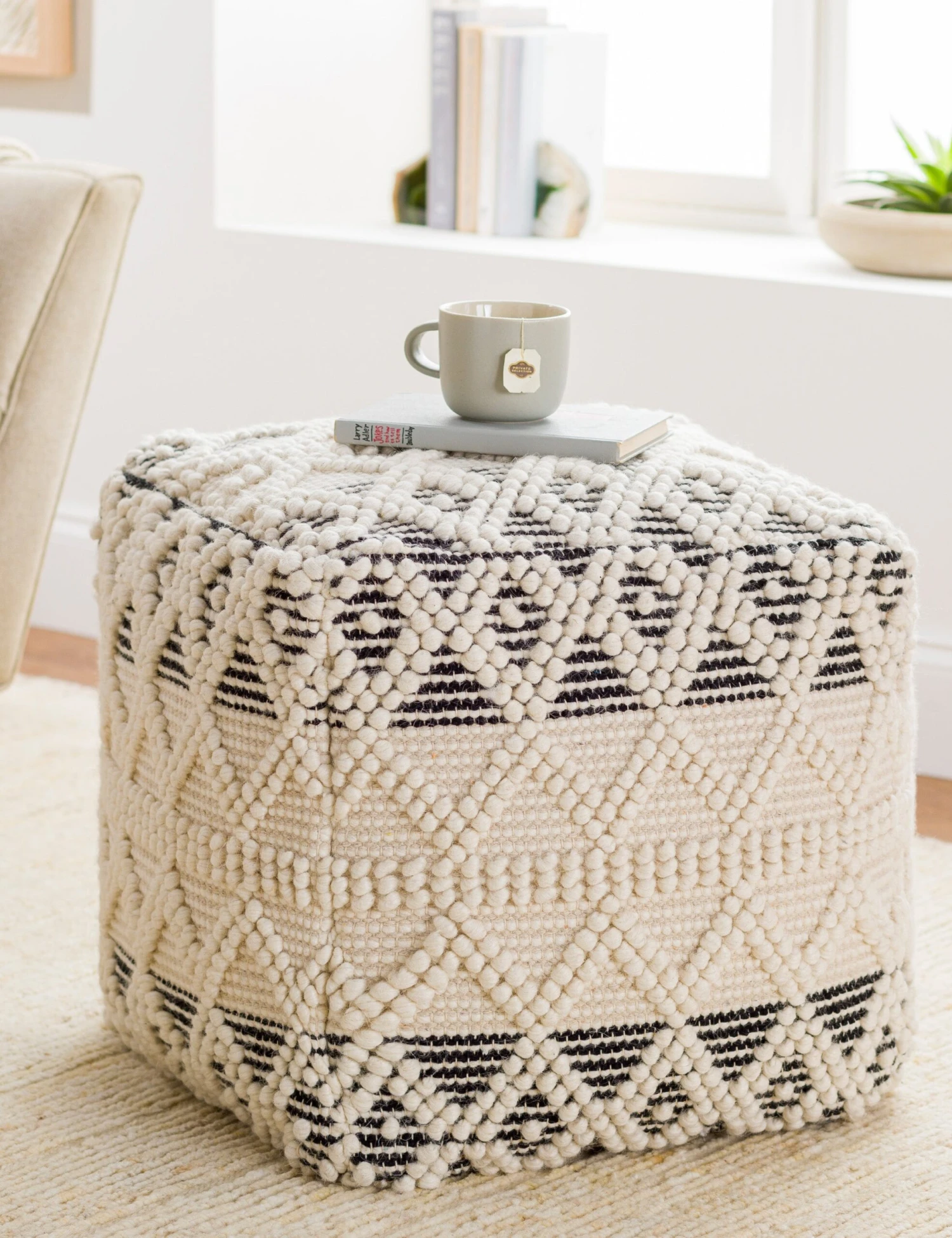 Eulia Square Pouf - Image 2