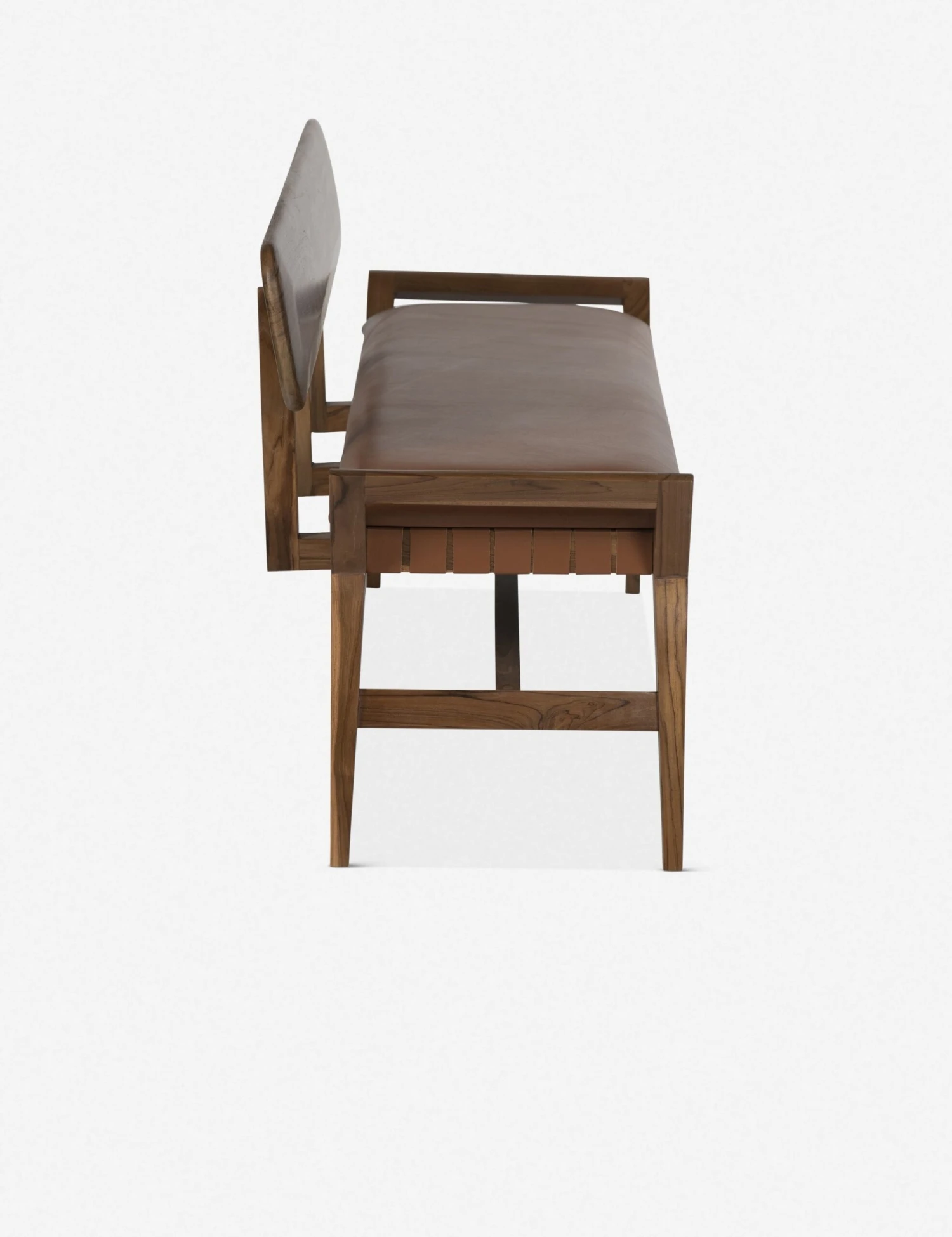 Sienna Leather Bench - Image 3