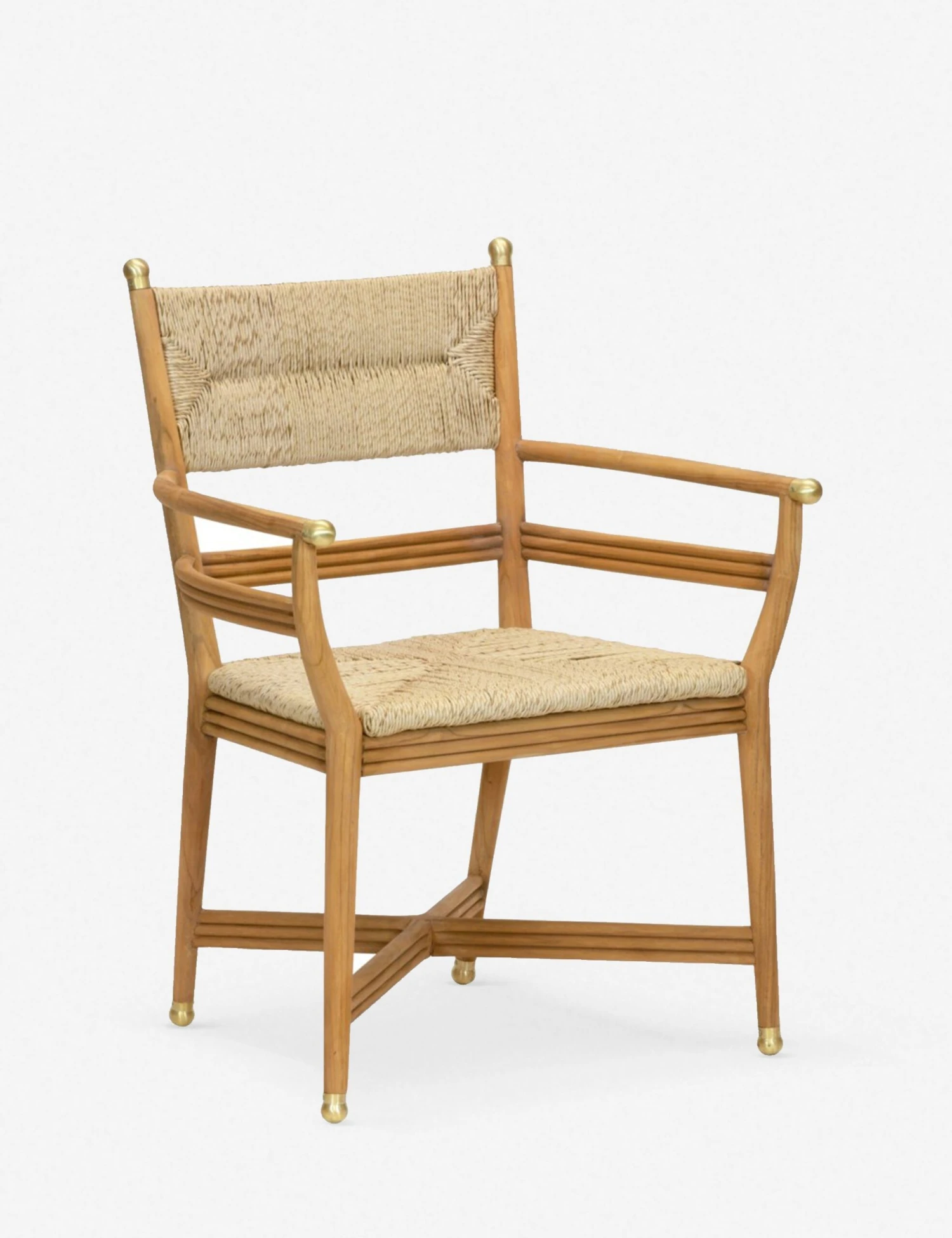 Morris & Co. Kelmscott Rush Indoor / Outdoor Dining Arm Chair - Image 4