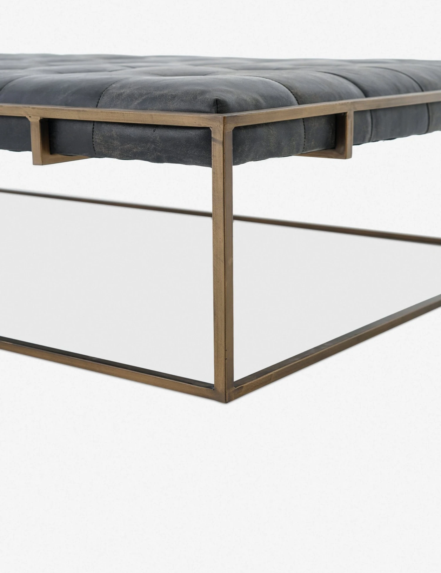 Olwina Leather Coffee Table - Image 5