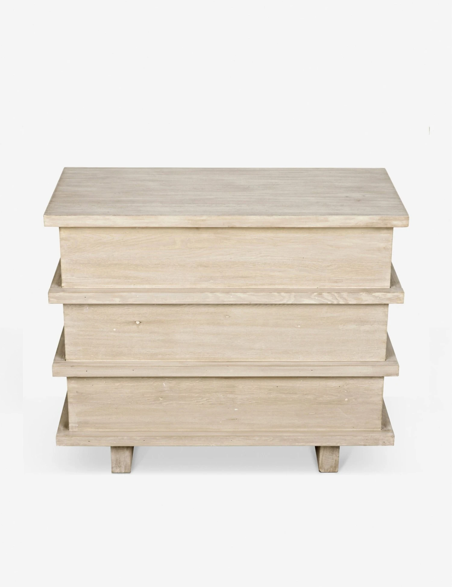 Corliss 3-Drawer Dresser, White Wash - Image 3