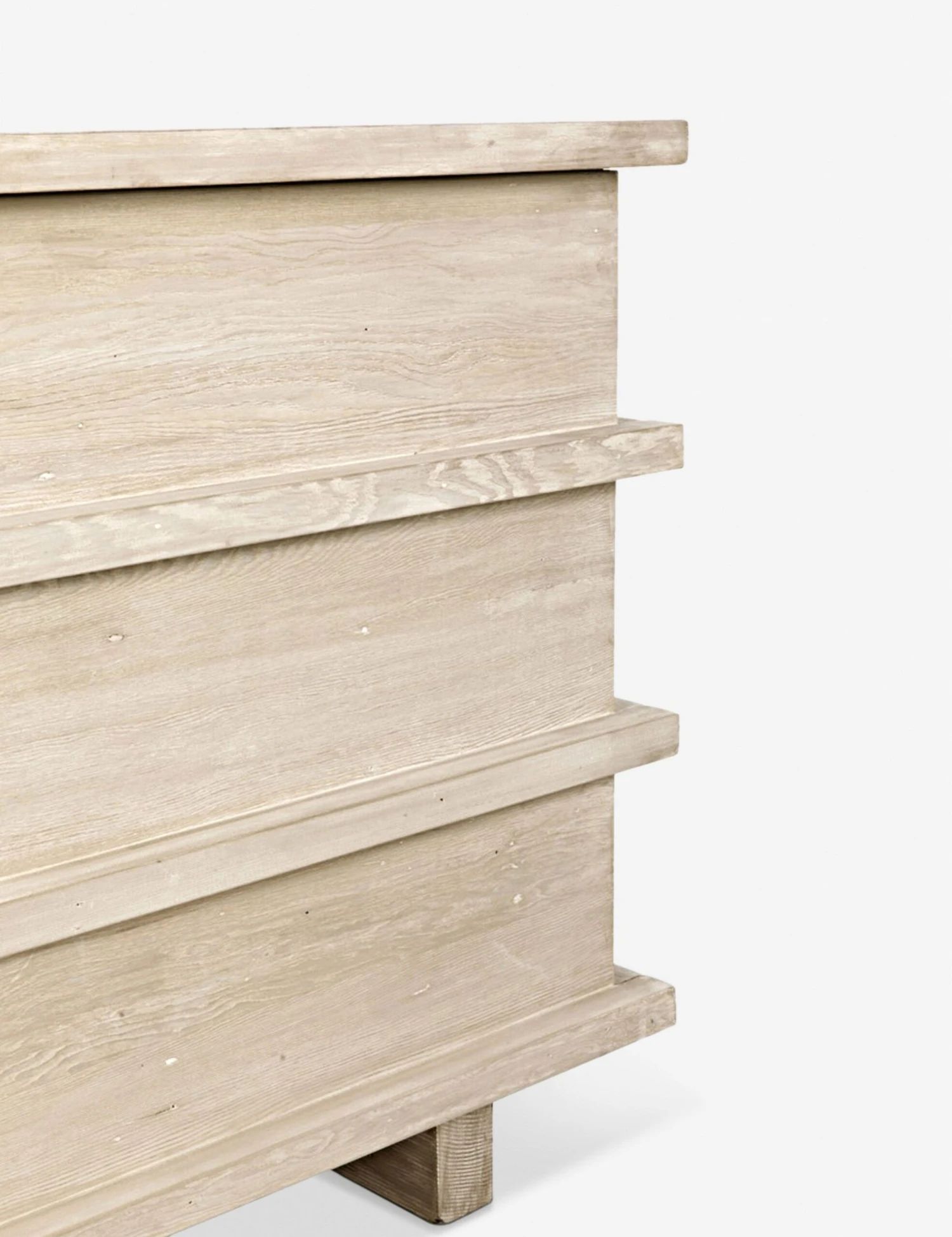 Corliss 3-Drawer Dresser, White Wash - Image 7