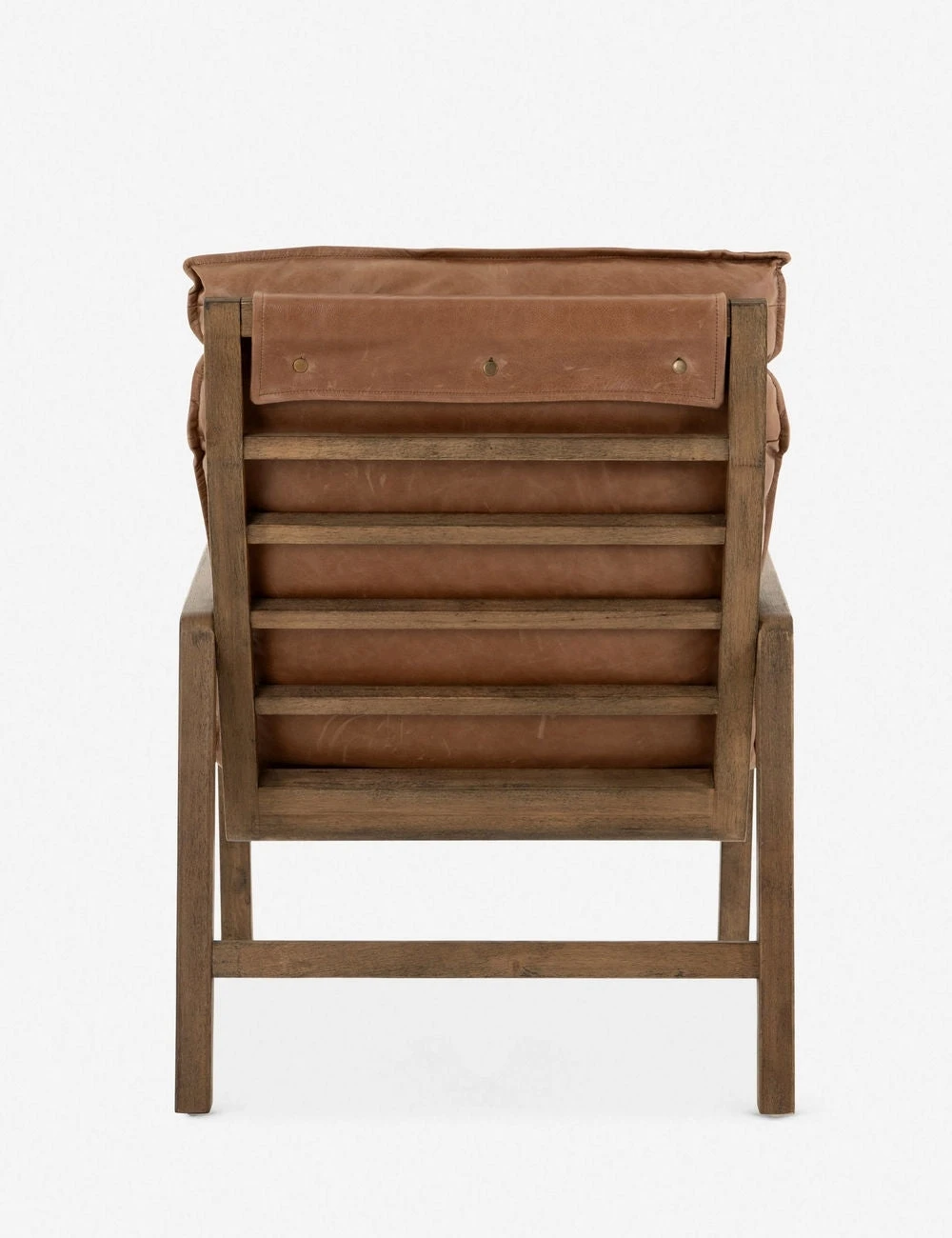 Rowena Leather Accent Chair - Image 4