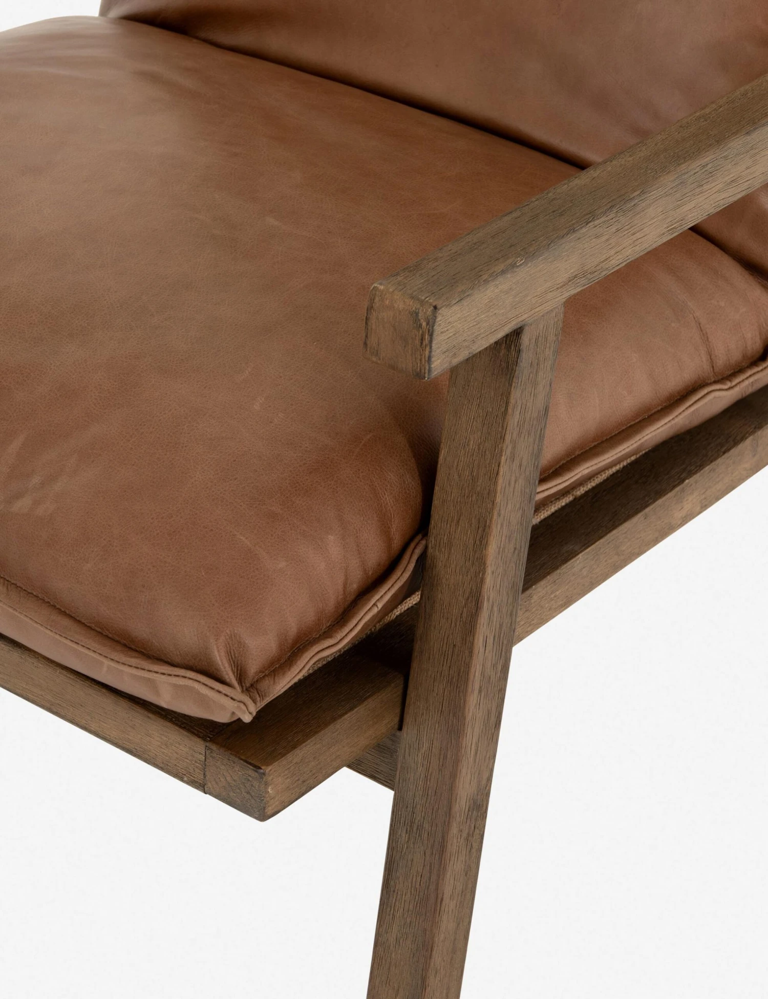 Rowena Leather Accent Chair - Image 5