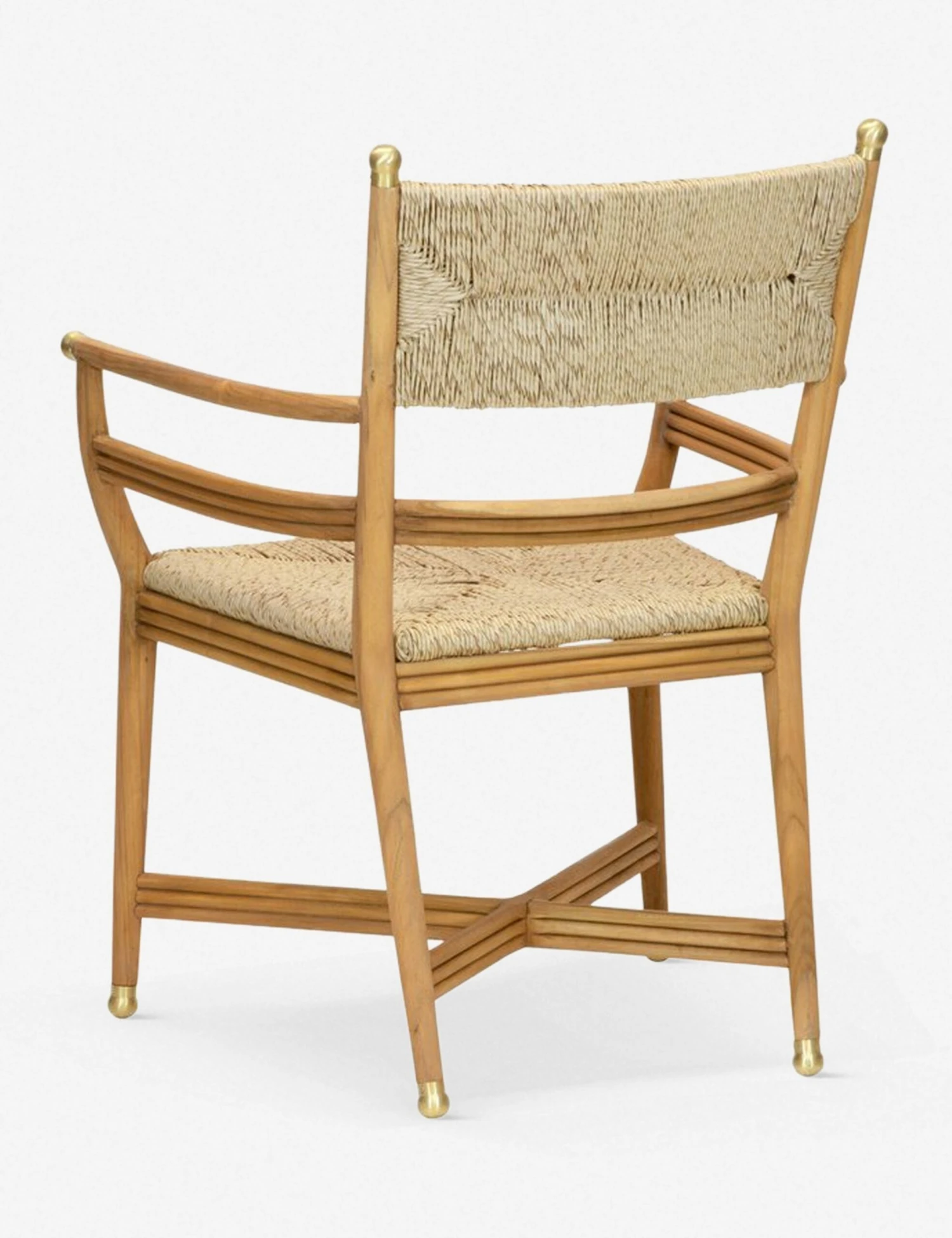 Morris & Co. Kelmscott Rush Indoor / Outdoor Dining Arm Chair - Image 6